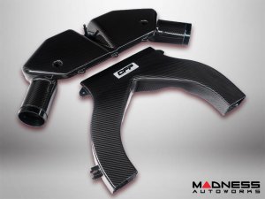 Alfa Romeo Giulia Quadrifoglio Carbon Fiber Air Intake & Engine Cover Kit - Corsa Forza Performance